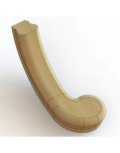 Волюта 003 (правая) (Каталог 3D. Уроки по SolidWorks) Волюта 003 (правая) (Каталог 3D. Уроки по SolidWorks)