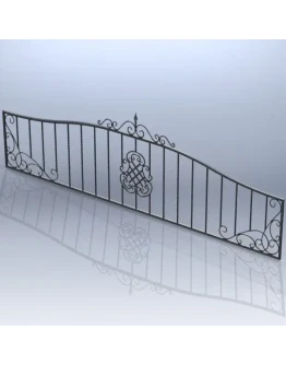 Забор кованый 001 (Каталог 3D. Уроки по SolidWorks)