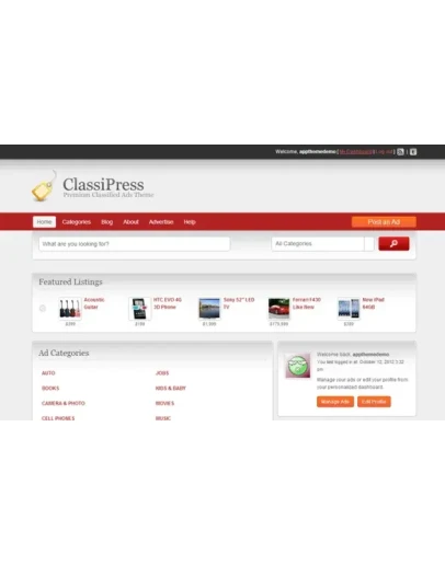 Classipress 3.5.1 русский перевод