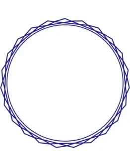 Окантовка для печатей ромбы