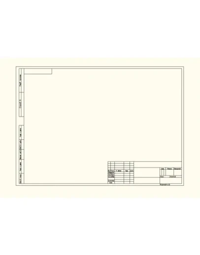 Рамка формата А3 DWG