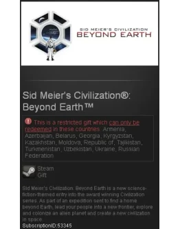 Civilization Beyond Earth Steam Gift RU+CIS