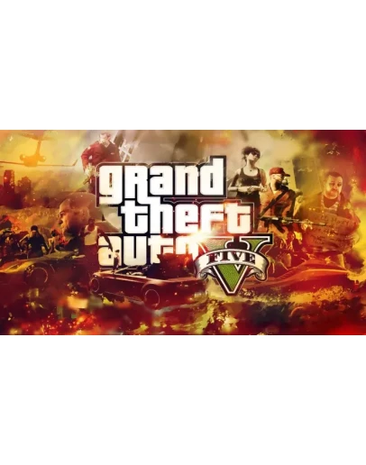 Grand Theft Auto V + Shadow of Mordor + 3 игры(PS4/PSN)