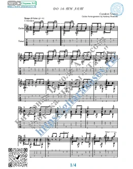 До 16-ти лет (Ноты и табы для гитары соло) До 16-ти лет (Ноты и табы для гитары соло)