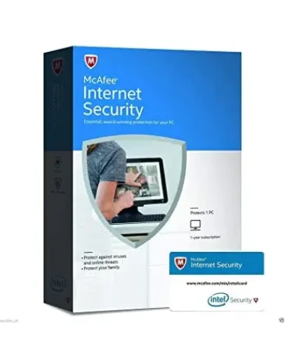 McAfee Internet Security 1 ГОД/1 ПК (КЛЮЧ 15 ЗНАКОВ)