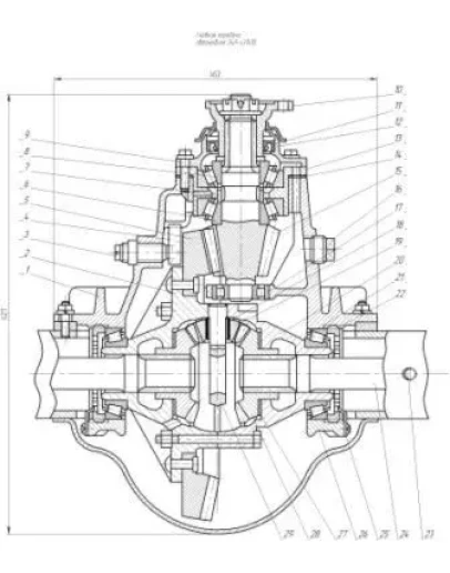 чертеж ЗИЛ (коллекция чертежей)