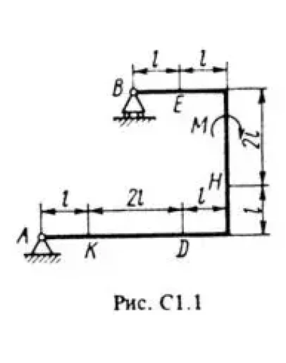 C1-11 (Рис. C1.1, номер условия 1) - С.М. Тарг 1988