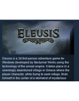 Eleusis STEAM KEY REGION FREE GLOBAL+РОССИЯ