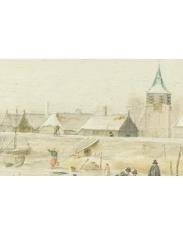 Архитектура в картинах Хендрика Аверкампа