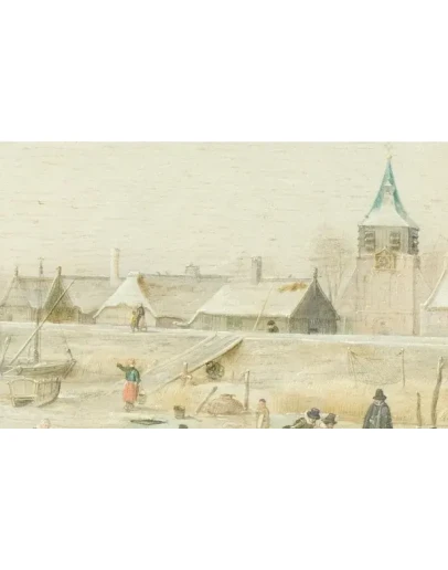 Архитектура в картинах Хендрика Аверкампа