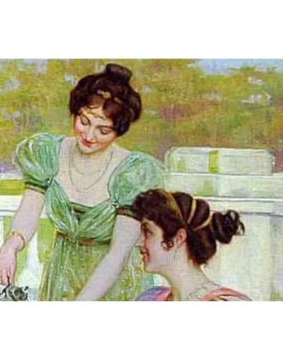 Шляпки, платья, прически