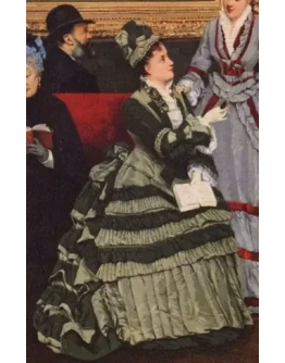 Одежда на картинах Кабелло-Лассаля Камиль-Леопольда