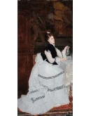 Одежда на картинах Кабелло-Лассаля Камиль-Леопольда