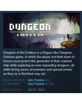 Dungeon of the Endless STEAM KEY GLOBAL+РОССИЯ