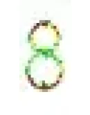 Анимированные переливающиеся буквы, фон белый