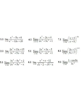 ИДЗ 5.1 Вариант 1. Решения Рябушко А.П.