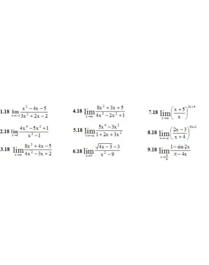 ИДЗ 5.1 Вариант 18. Решения Рябушко А.П.
