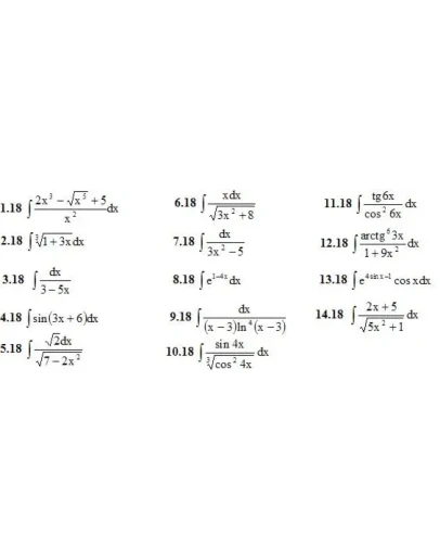 ИДЗ 8.1 Вариант 18. Решения Рябушко А.П.