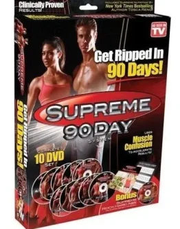 Видеофильм Фитнес-программа Supreme 90 days Workout Видеофильм Фитнес-программа Supreme 90 days Workout