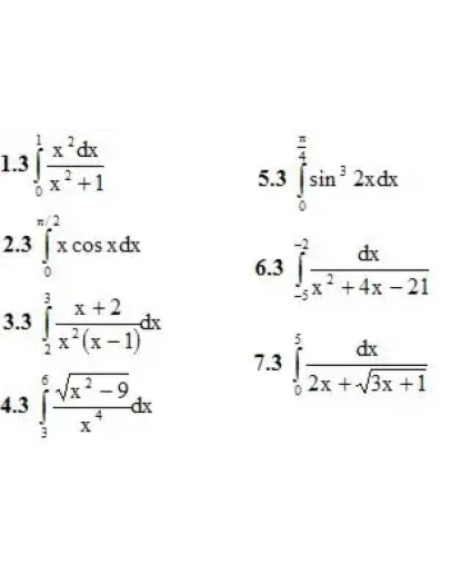 ИДЗ 9.1 Вариант 3. Решения Рябушко А.П.
