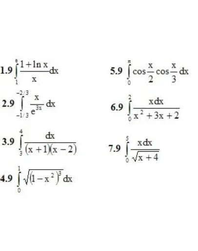 ИДЗ 9.1 Вариант 9. Решения Рябушко А.П.