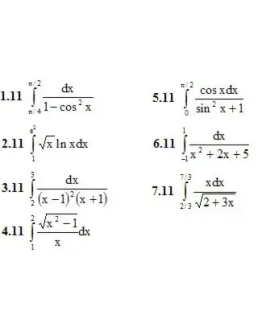 ИДЗ 9.1 Вариант 11. Решения Рябушко А.П.