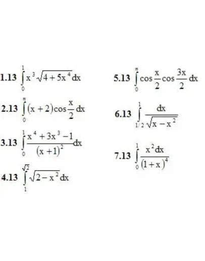 ИДЗ 9.1 Вариант 13. Решения Рябушко А.П.