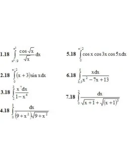ИДЗ 9.1 Вариант 18. Решения Рябушко А.П.