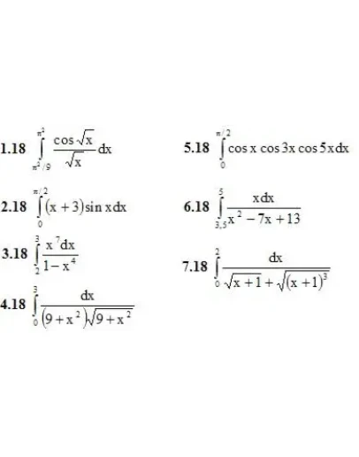 ИДЗ 9.1 Вариант 18. Решения Рябушко А.П.
