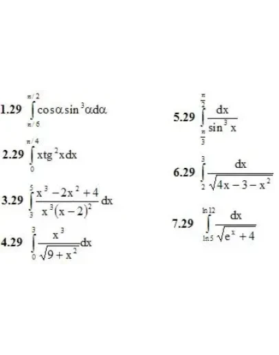 ИДЗ 9.1 Вариант 29. Решения Рябушко А.П.
