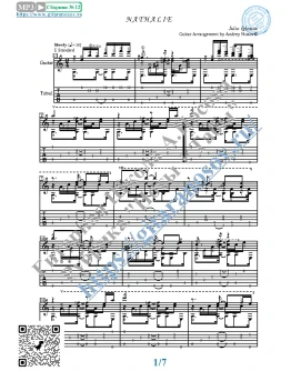 Натали (Ноты и табы для гитары соло)