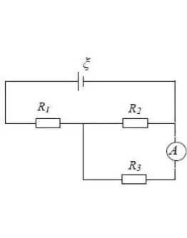 75. Определить силу тока, протекающего через амперметр. 75. Определить силу тока, протекающего через амперметр.