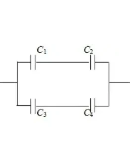 14. Конденсаторы электроемкостями С1 10 нФ, С2 40 н