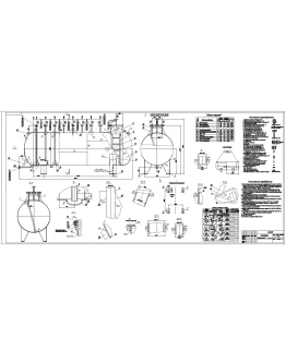 Резервуар подземный V10м3 под пропан-бутан