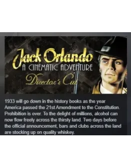 Jack Orlando: Director's Cut STEAM KEY REGION FREE