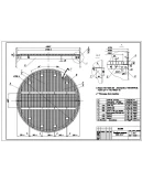 Чертежи решеток под кольца Рашига