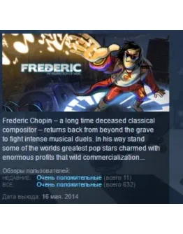 Frederic: Resurrection of Music STEAM KEY REGION FREE Frederic: Resurrection of Music STEAM KEY REGION FREE