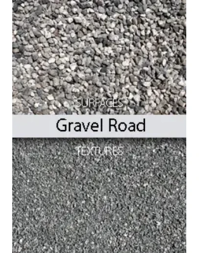 Gravel Road Surfaces Textures