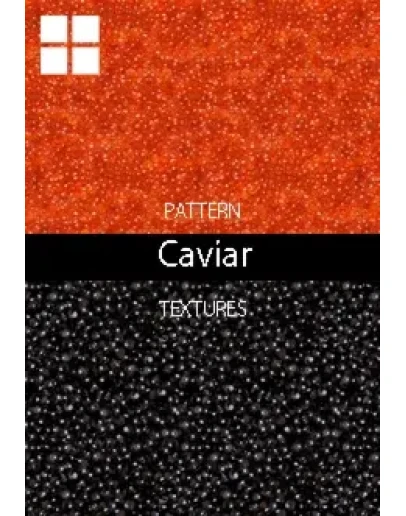 Caviar Texture Patterns