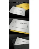 Austere Metal Design Business Card