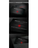 Carbon Metal Design Business Card