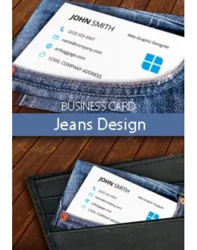 Jeans Design Business Card