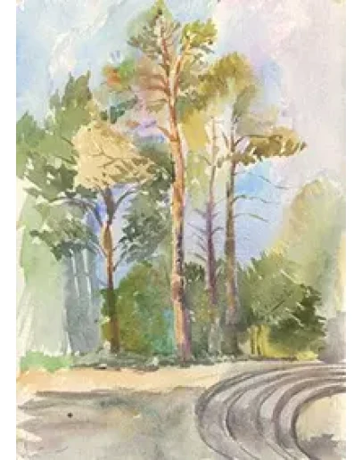 Акварельный этюд 