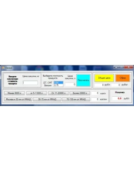 Топливный калькулятор