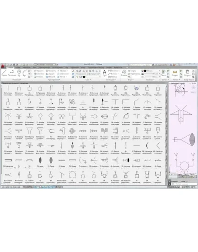 УГО антенны и радиостанции