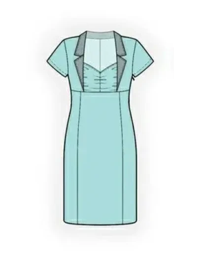 Готовая выкройка. Платье р.50