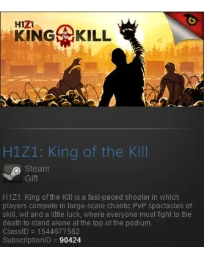 H1Z1: King of the Kill (Steam gift / ROW / Region free)
