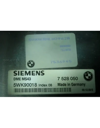 BMW X5 E53 MS43 5WK90018 7536945 full auto