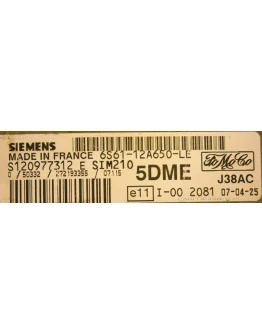 Ford Fusion1.6i_SIM 210_S120977312E_6S61-12A650-LE_5DME