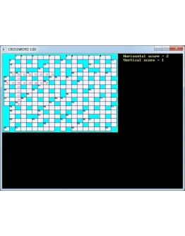 Программа CROSSWORD 3.00